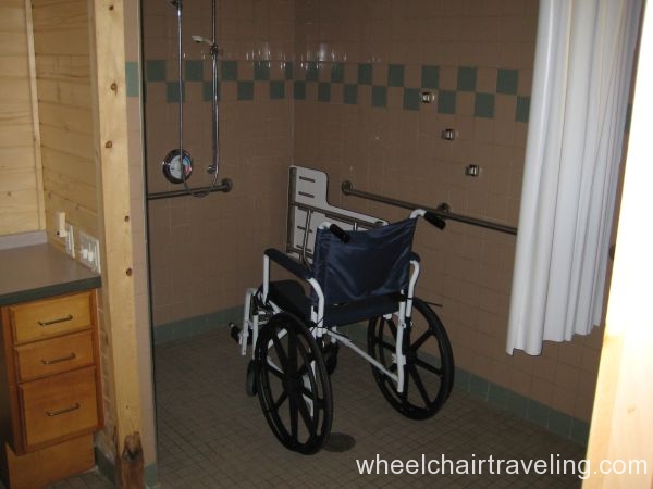HC Cabin shower (WI DNR)
